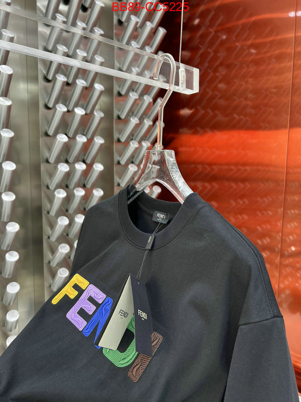 Clothing-Fendi new designer replica ID: CC5225 $: 89USD