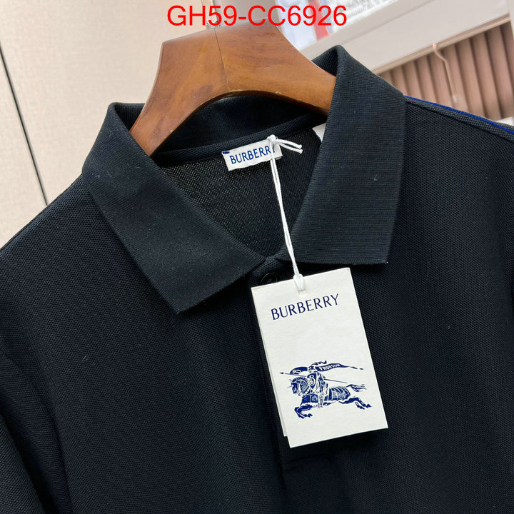 Clothing-Burberry what is top quality replica ID: CC6926 $: 59USD