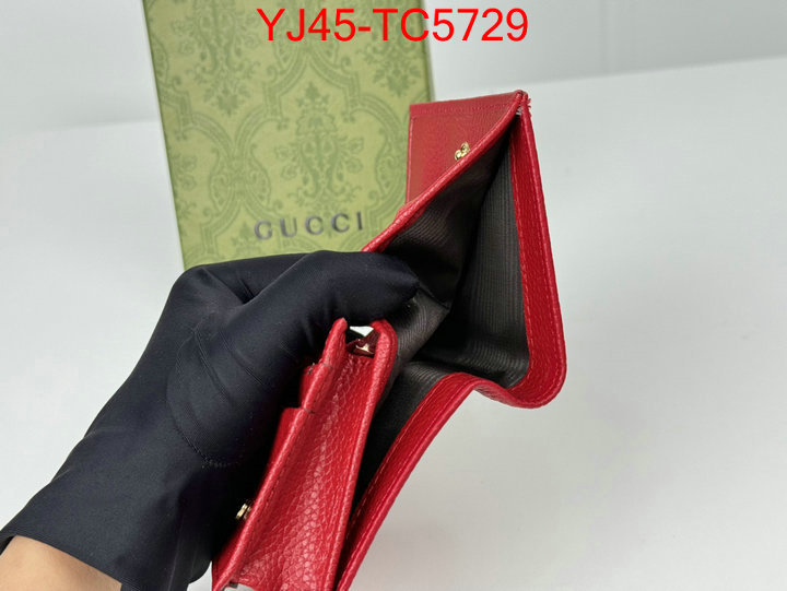 Gucci Bags(4A)-Wallet- designer 7 star replica ID: TC5729 $: 45USD,