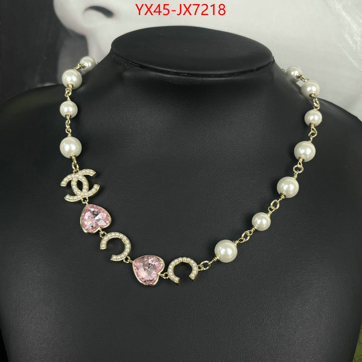 Jewelry-Chanel buy best quality replica ID: JX7218 $: 45USD