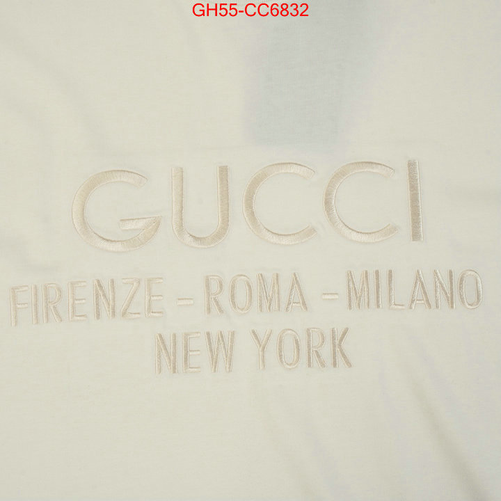 Clothing-Gucci where can i buy the best quality ID: CC6832 $: 55USD