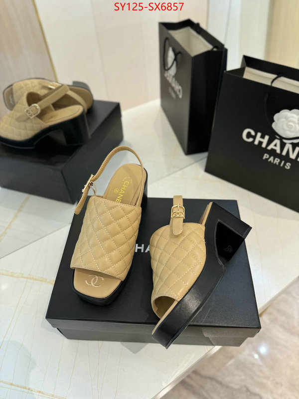 Women Shoes-Chanel replcia cheap ID: SX6857 $: 125USD