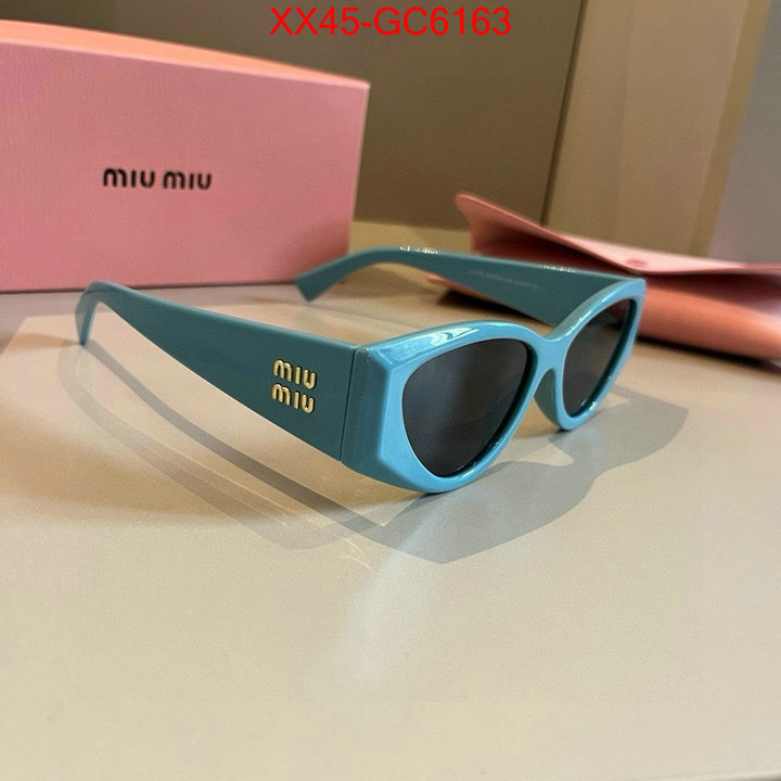 Glasses-Miu Miu high quality aaaaa replica ID: GC6163 $: 45USD