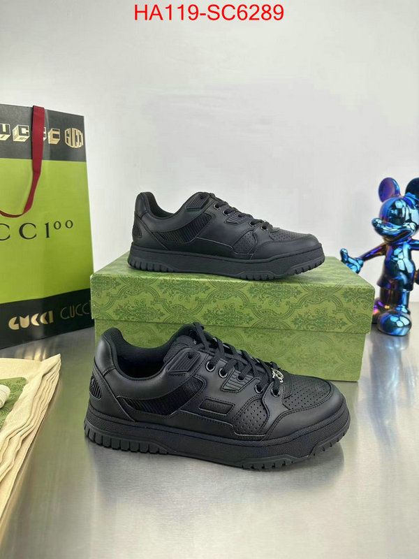 Men Shoes-Gucci high quality replica ID: SC6289 $: 119USD