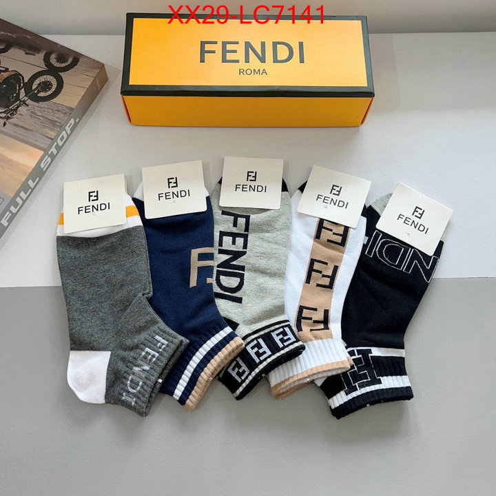 Sock-Fendi top quality ID: LC7141 $: 29USD