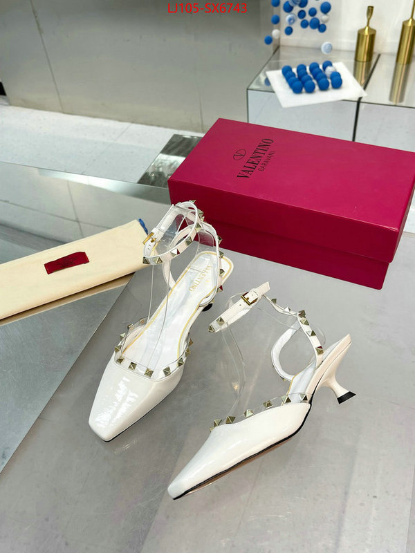 Women Shoes-Valentino 2024 replica ID: SX6743 $: 105USD