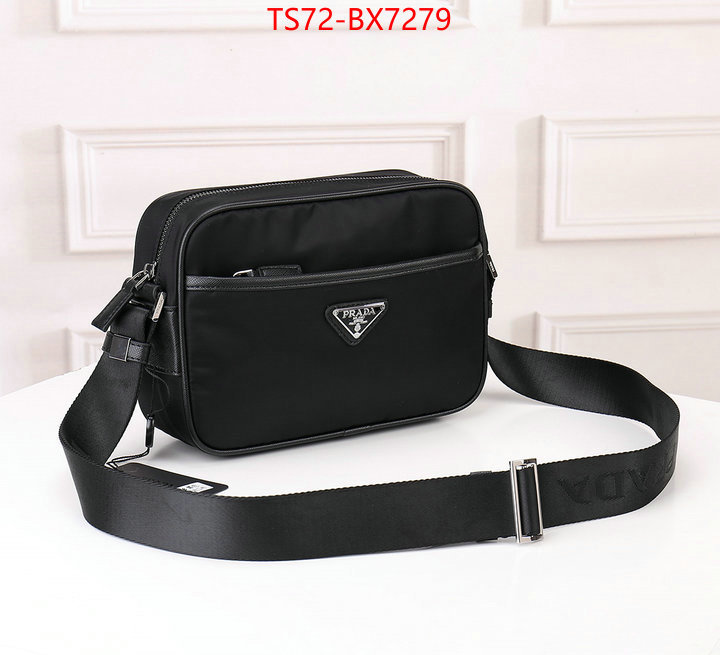 Prada Bags (4A)-Diagonal- replica how can you ID: BX7279 $: 72USD,