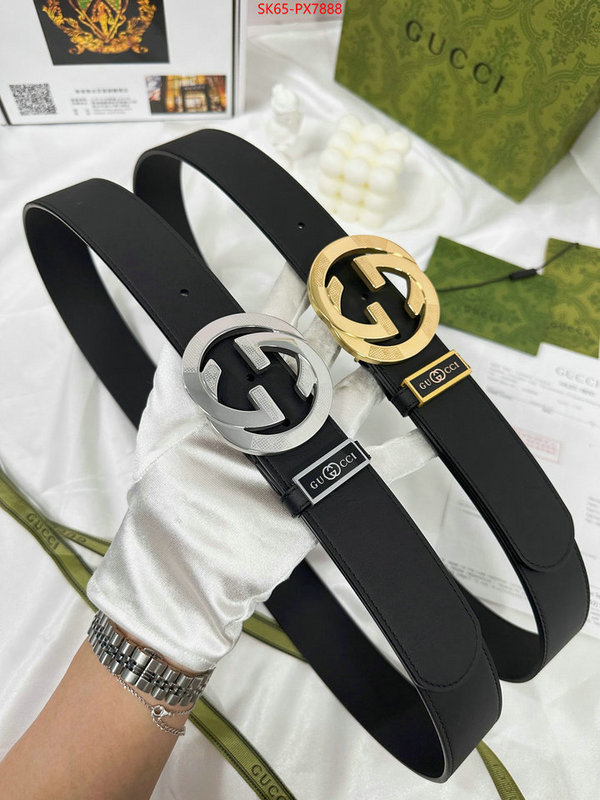 Belts-Gucci for sale cheap now ID: PX7888 $: 65USD