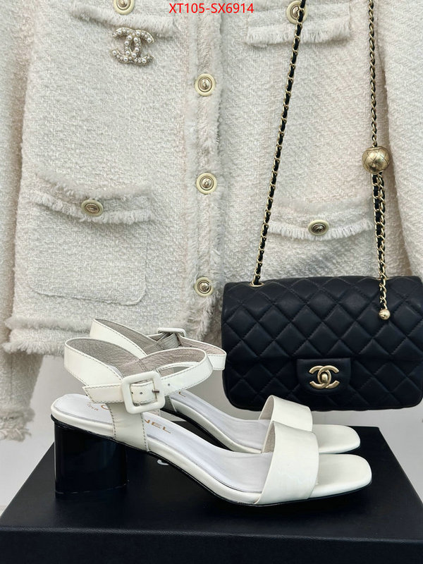 Women Shoes-Chanel best quality designer ID: SX6914 $: 105USD