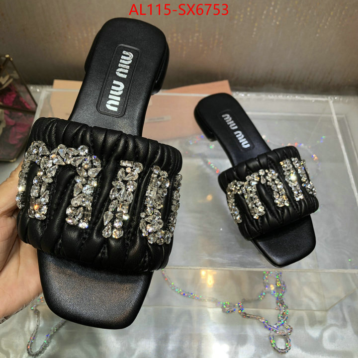 Women Shoes-Miu Miu buy first copy replica ID: SX6753 $: 115USD