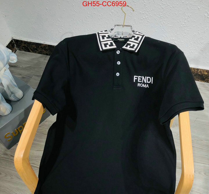 Clothing-Fendi best quality replica ID: CC6959 $: 55USD