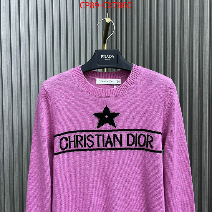 Clothing-Dior online shop ID: CX7860 $: 89USD