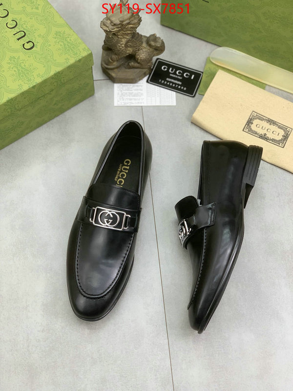 Men Shoes-Gucci what is a counter quality ID: SX7851 $: 119USD