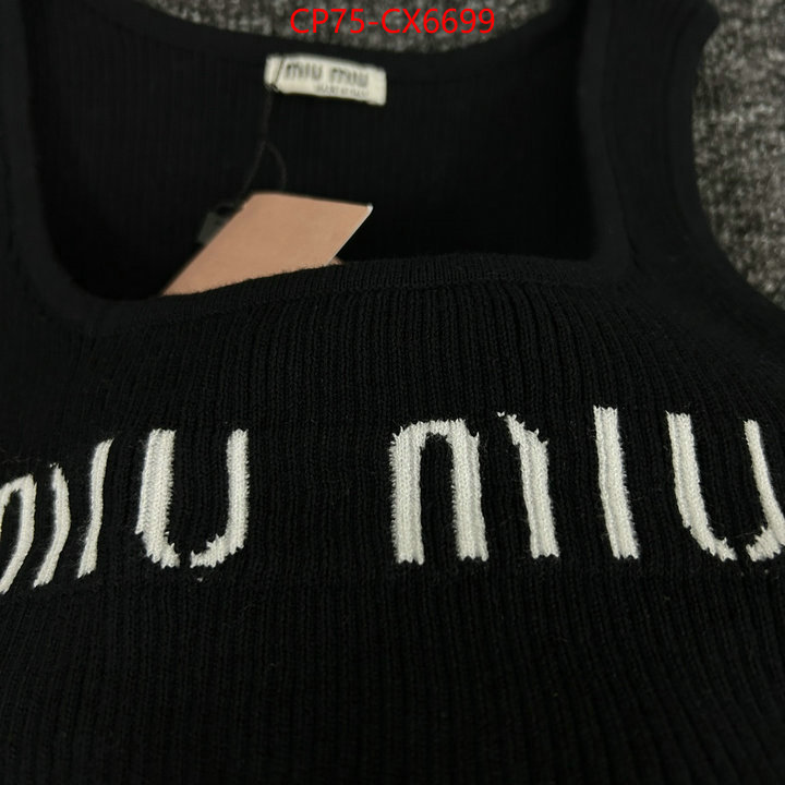 Clothing-MIU MIU buy best high-quality ID: CX6699 $: 75USD