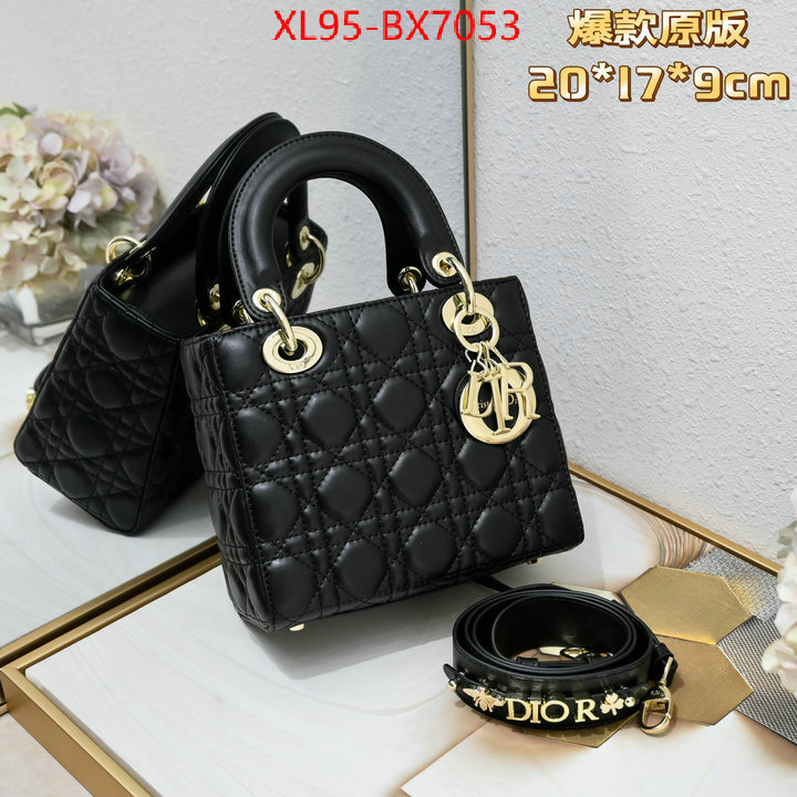 Dior Bags(4A)-Lady- aaaaa+ quality replica ID: BX7053 $: 95USD,