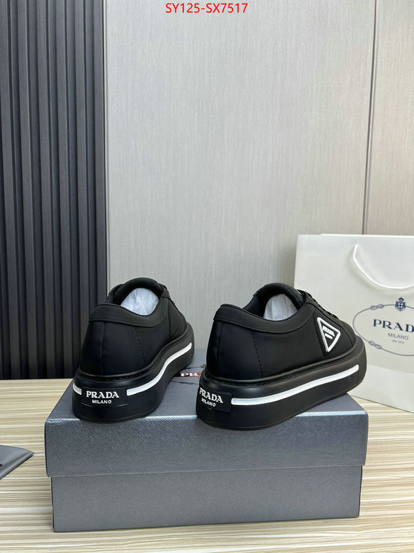 Men shoes-Prada where can i buy the best quality ID: SX7517 $: 125USD
