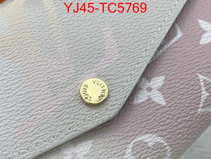 LV Bags(4A)-Wallet replica us ID: TC5769 $: 45USD,