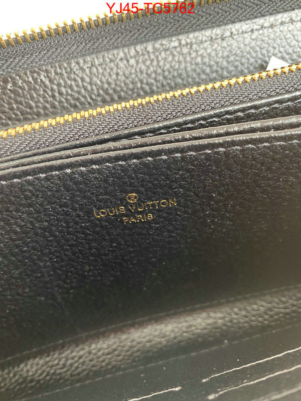 LV Bags(4A)-Wallet top quality designer replica ID: TC5762 $: 45USD,