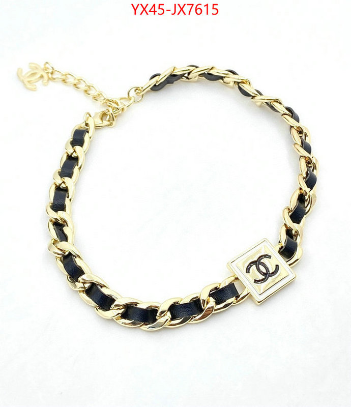 Jewelry-Chanel best quality designer ID: JX7615 $: 45USD