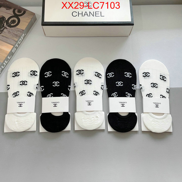 Sock-Chanel sale outlet online ID: LC7103 $: 29USD