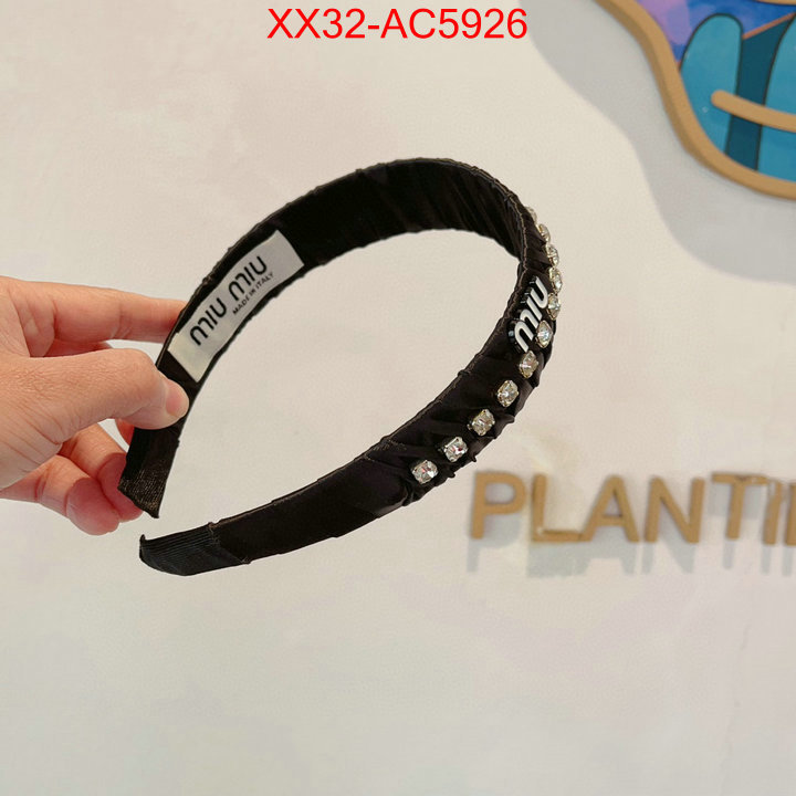 Hair band-MIU MIU buy ID: AC5926 $: 32USD