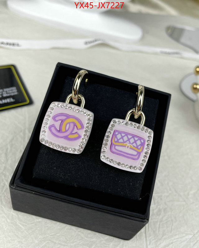 Jewelry-Chanel designer 1:1 replica ID: JX7227 $: 45USD