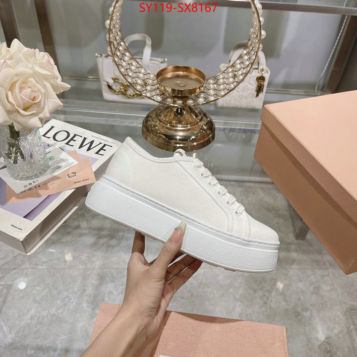 Women Shoes-Miu Miu wholesale designer shop ID: SX8167 $: 119USD