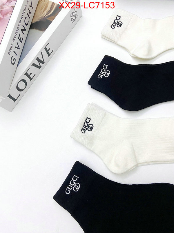 Sock-Gucci best wholesale replica ID: LC7153 $: 29USD