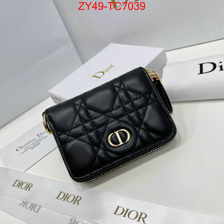 Dior Bags(4A)-Wallet- we offer ID: TC7039 $: 49USD,