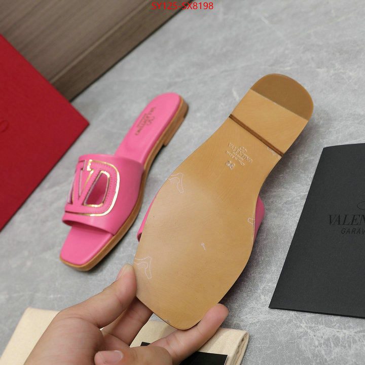 Women Shoes-Valentino designer 1:1 replica ID: SX8198 $: 125USD