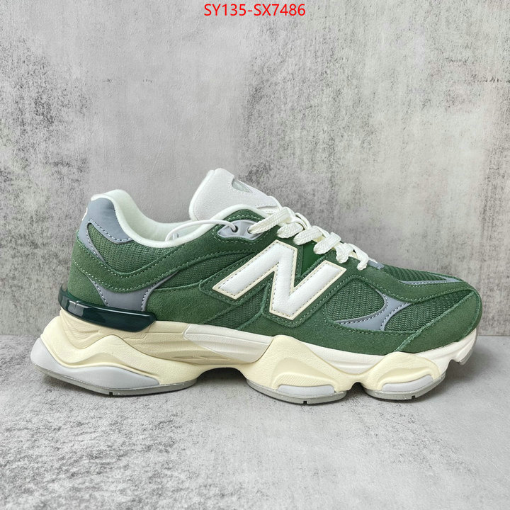 Men Shoes-New Balance luxury fashion replica designers ID: SX7486 $: 135USD