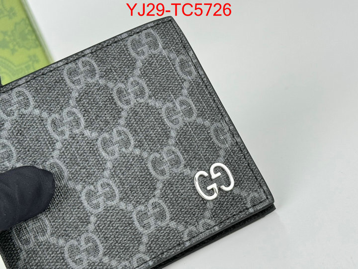 Gucci Bags(4A)-Wallet- best website for replica ID: TC5726 $: 29USD,