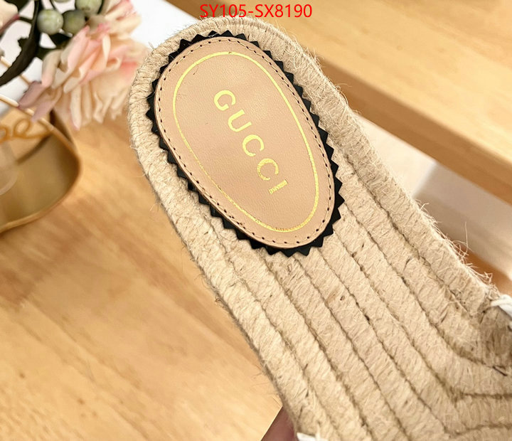 Women Shoes-Gucci replcia cheap from china ID: SX8190 $: 105USD