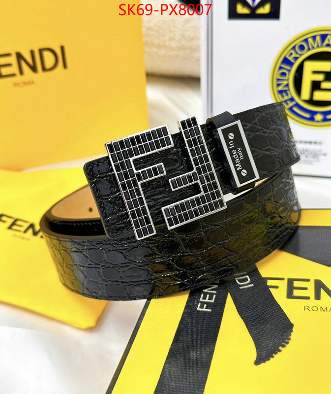 Belts-Fendi aaaaa replica designer ID: PX8007 $: 69USD
