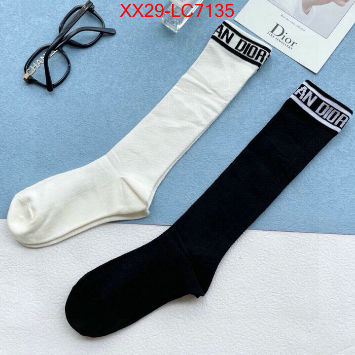 Sock-Dior replcia cheap ID: LC7135 $: 29USD