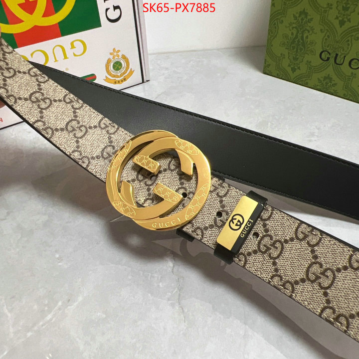 Belts-Gucci shop ID: PX7885 $: 65USD