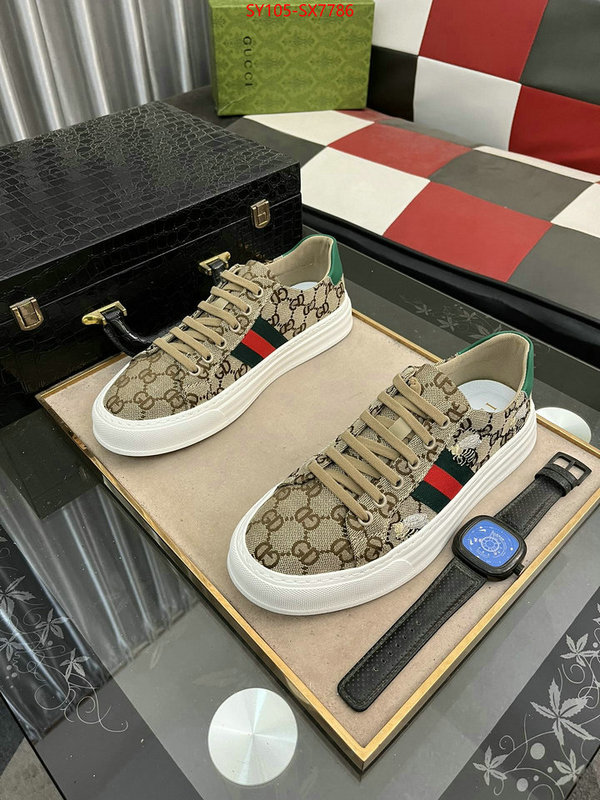 Men Shoes-Gucci knockoff highest quality ID: SX7786 $: 105USD