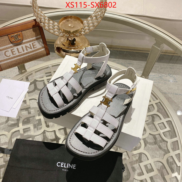 Women Shoes-CELINE fake aaaaa ID: SX6802 $: 115USD