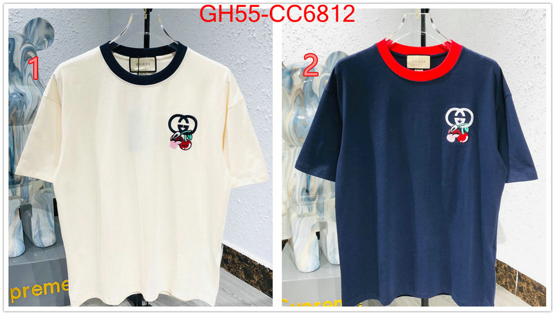 Clothing-Gucci fake high quality ID: CC6812 $: 55USD