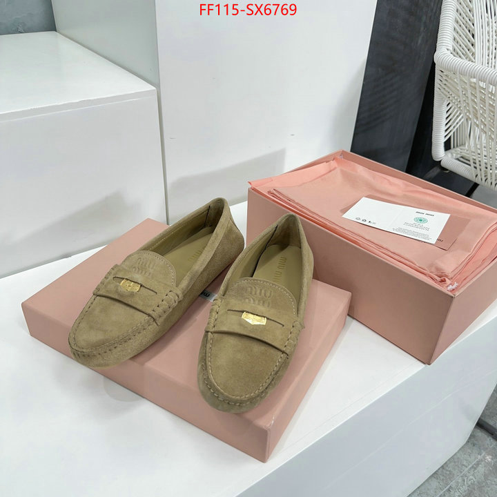 Women Shoes-Miu Miu where to buy fakes ID: SX6769 $: 115USD