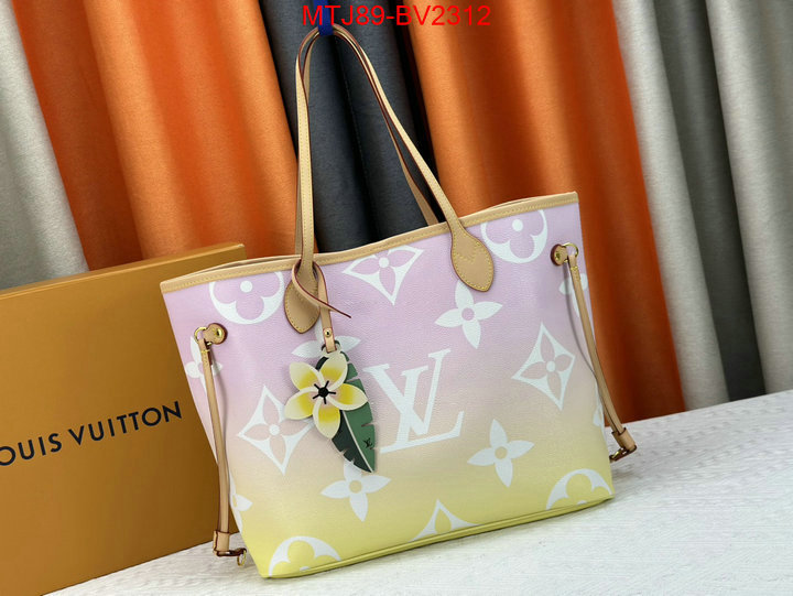 LV Bags(4A)-Neverfull- where should i buy replica ID: BV2312 $: 89USD,