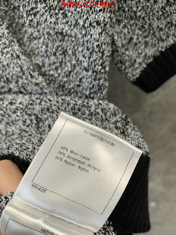 Clothing-Chanel replica aaaaa+ designer ID: CC6500 $: 95USD