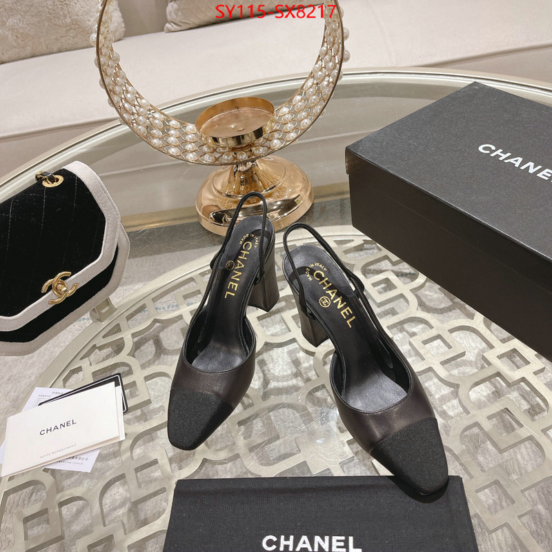 Women Shoes-Chanel wholesale designer shop ID: SX8217 $: 115USD