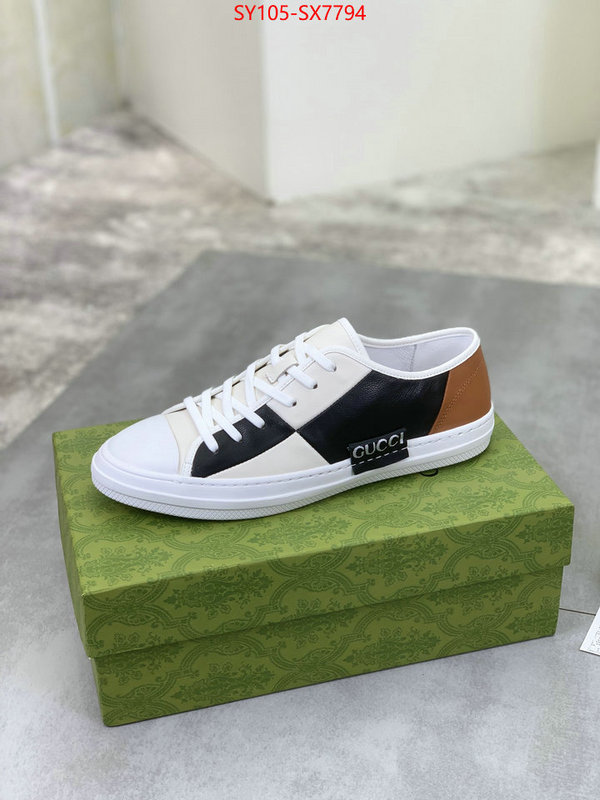 Men Shoes-Gucci best knockoff ID: SX7794 $: 105USD