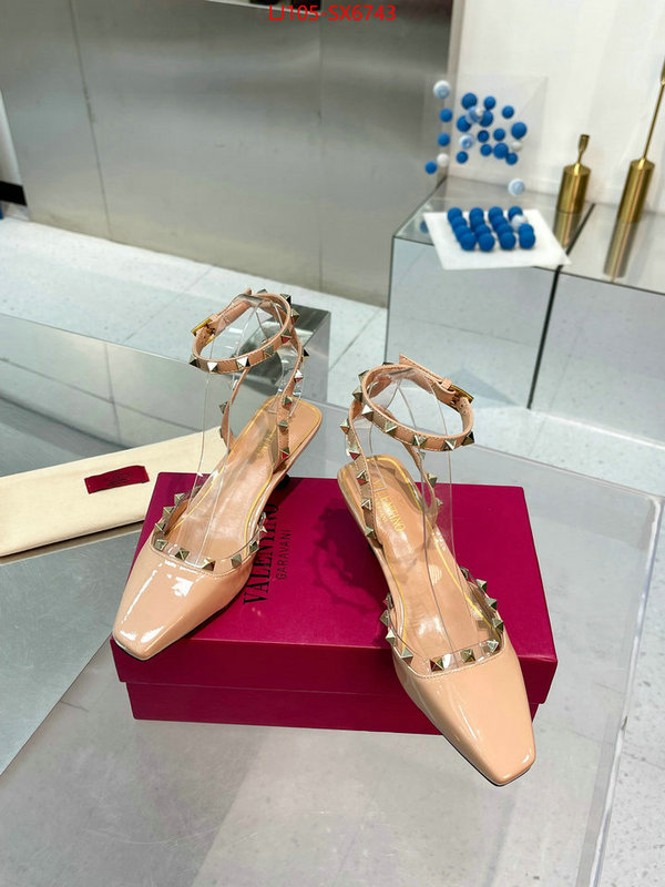 Women Shoes-Valentino 2024 replica ID: SX6743 $: 105USD