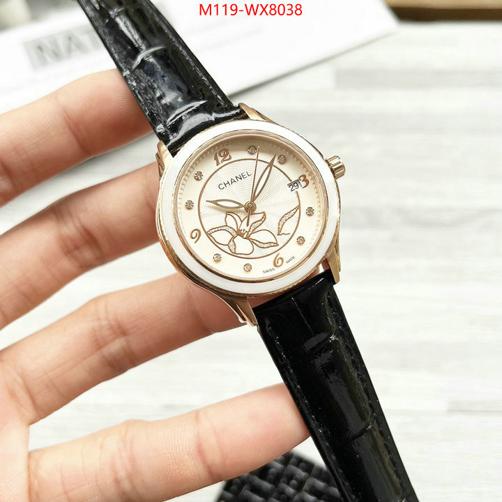 Watch(4A)-Chanel same as original ID: WX8038 $: 119USD