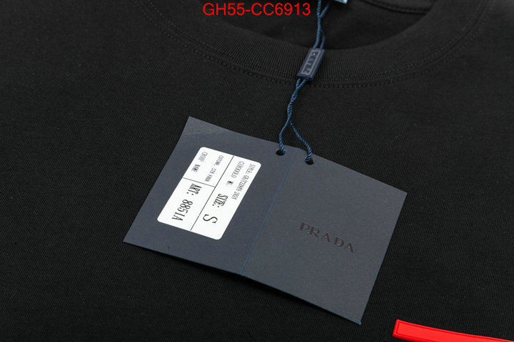 Clothing-Prada best website for replica ID: CC6913 $: 55USD