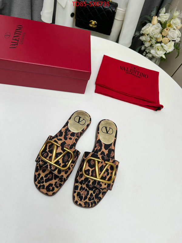 Women Shoes-Valentino high quality 1:1 replica ID: SX6735