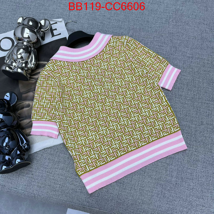 Clothing-Fendi first copy ID: CC6606 $: 119USD