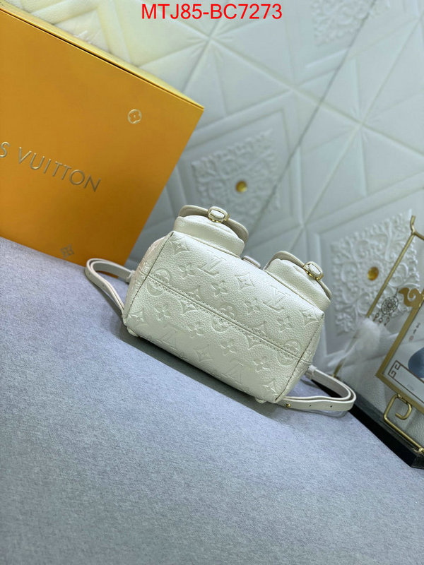 LV Bags(4A)-Backpack- customize best quality replica ID: BC7273 $: 85USD,